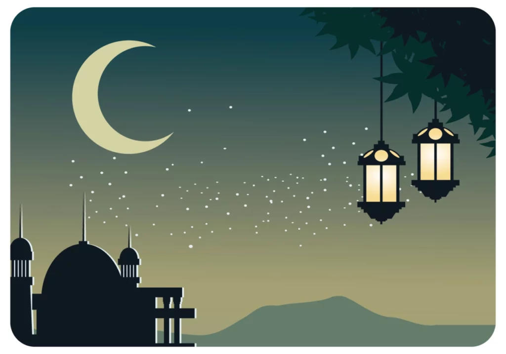 ramadhan-afternoon-background-vector